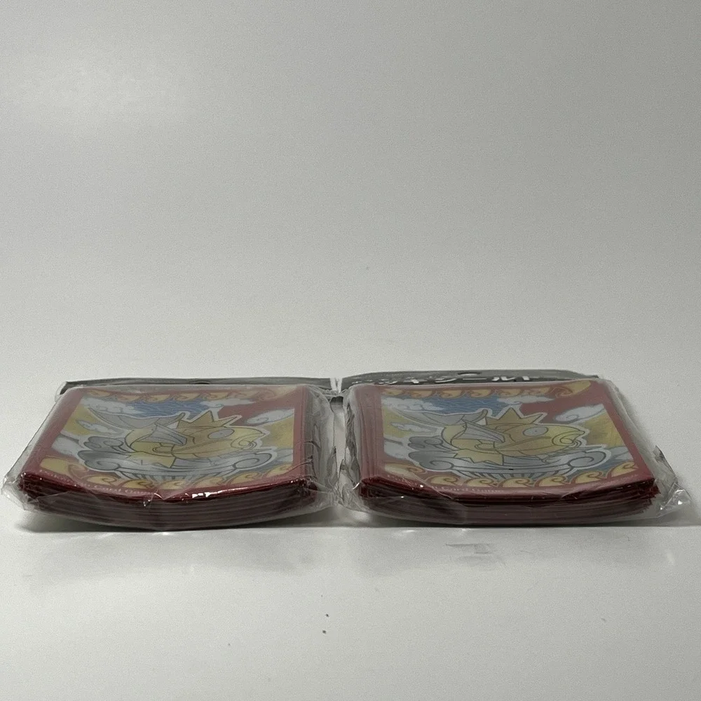 Pokemon Center Nagoya Shiny Magikarp Gold‎ Deck Sleeves 64ct Japan Exclusive